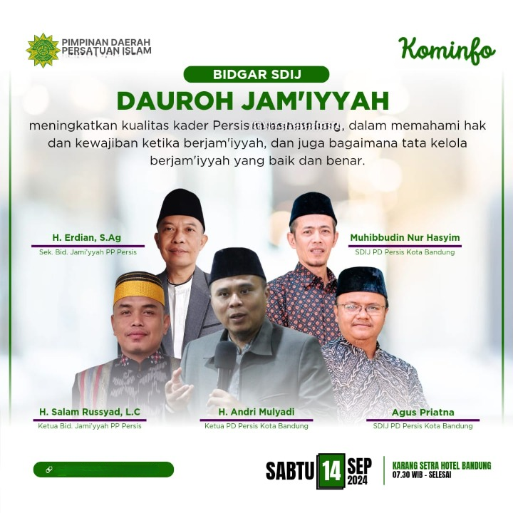 Dauroh Jamiyyah SDIJ PD PERSIS Kabupaten Banjarnegara